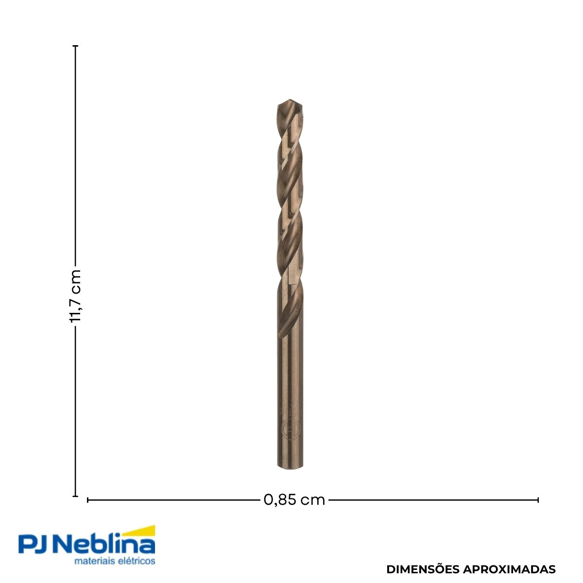 Broca Hss-Co 8,5X75X117 - Bosch
