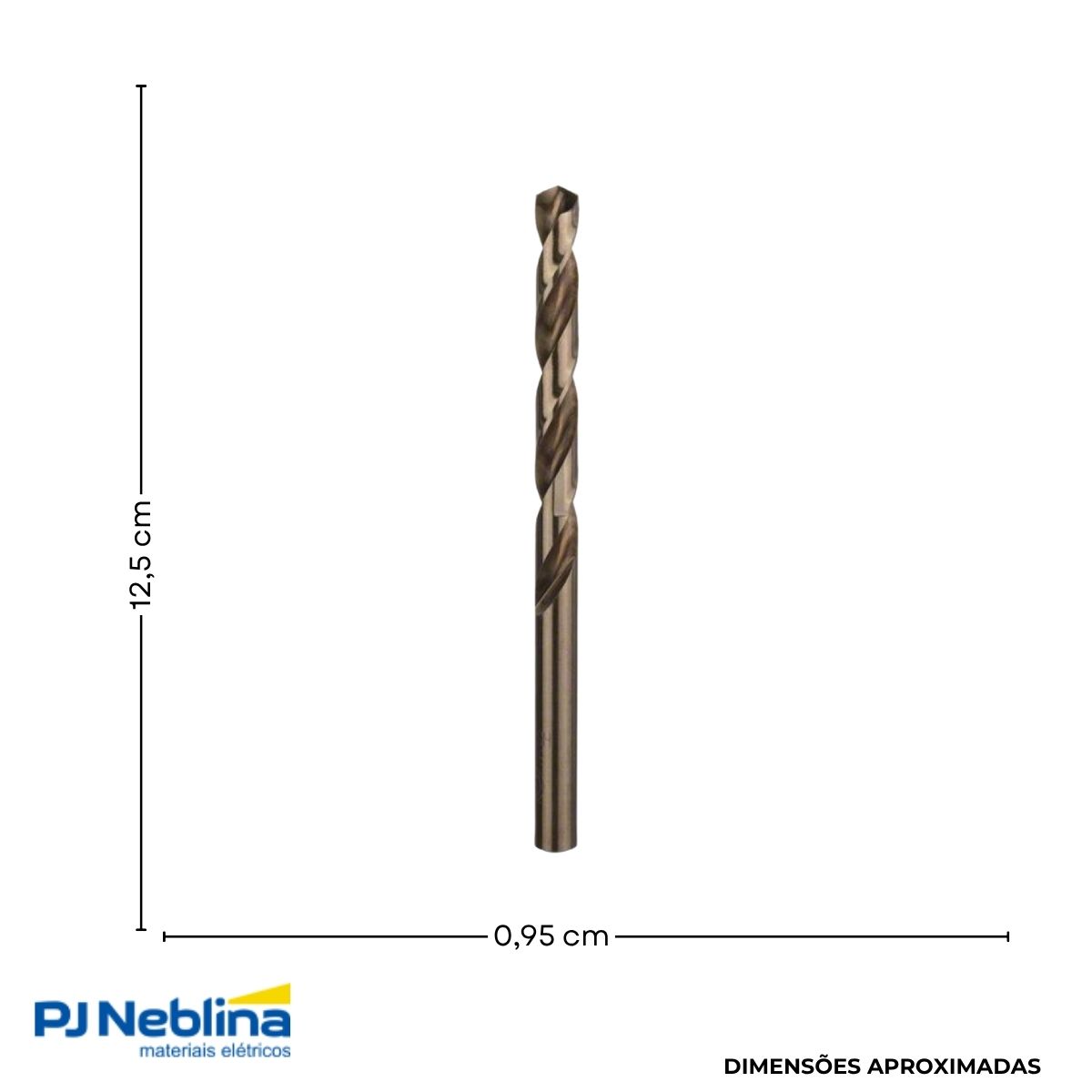 Broca Hss-Co 9,5X81X125 - Bosch