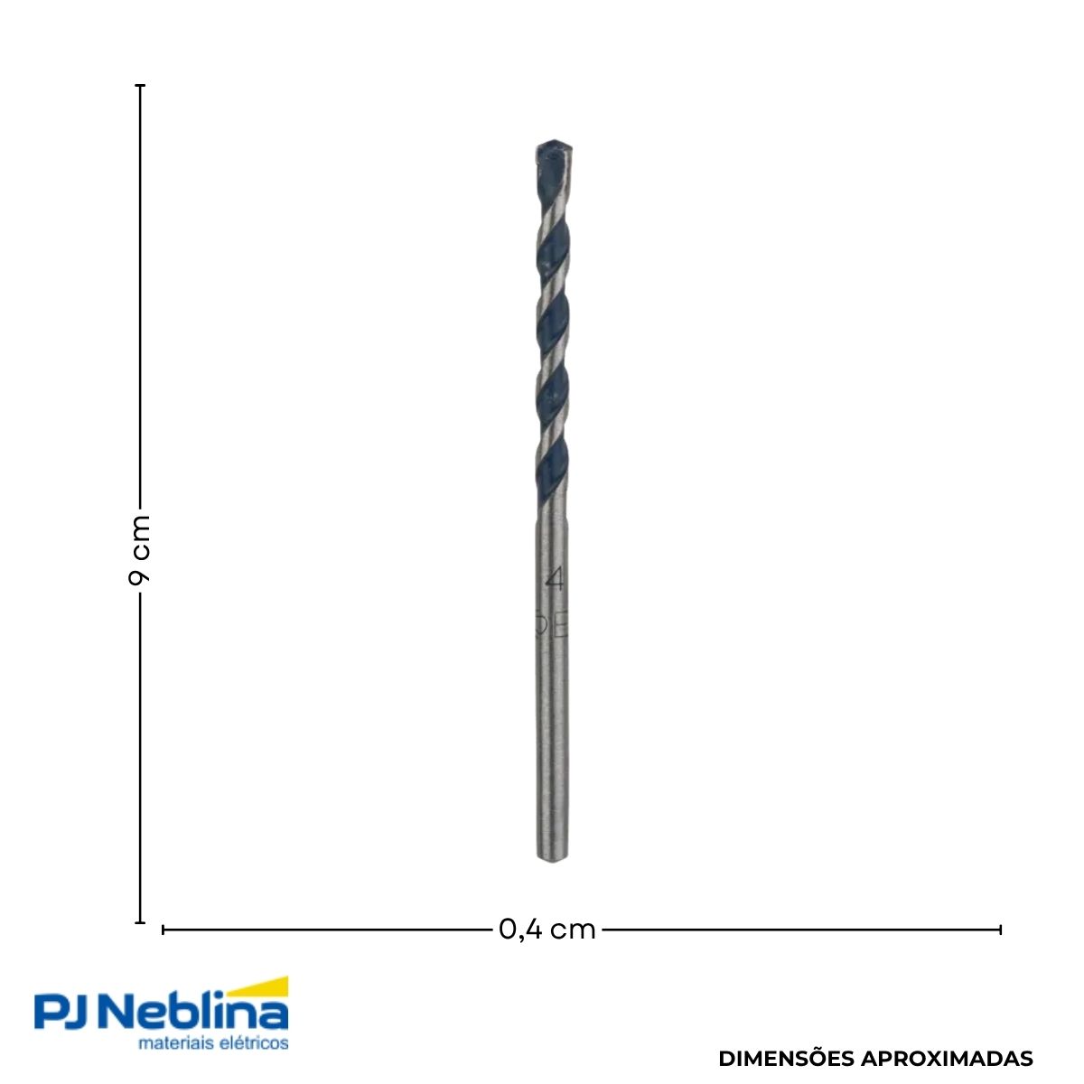 Broca Para Cyl-5 4,0 mm 90 mm - Bosch