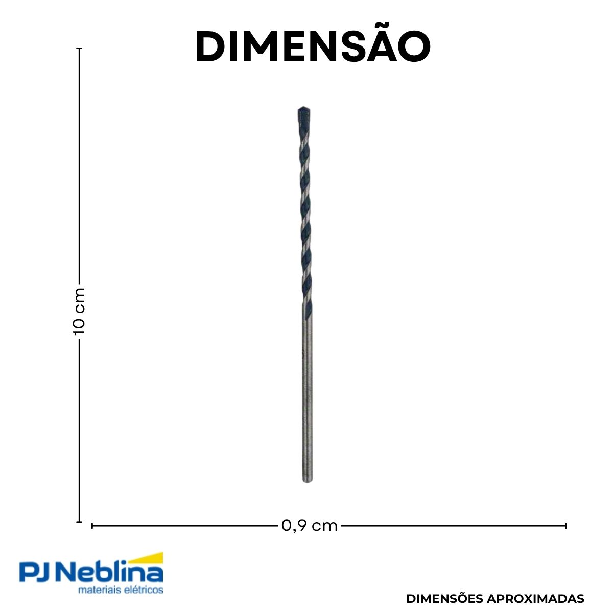 Broca Para Cyl-5 9,0 mm 100 mm - Bosch