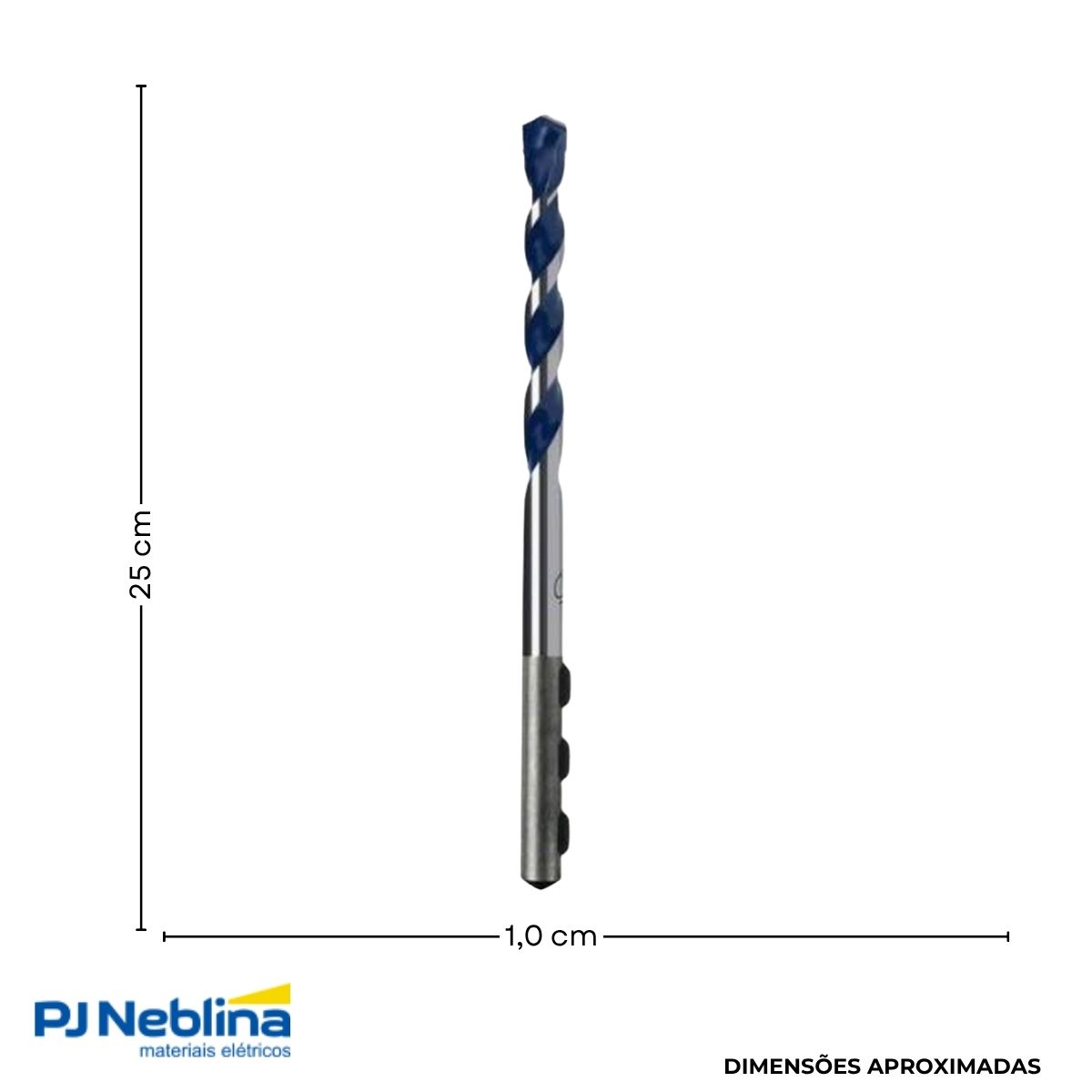 Broca Para Cyl-5 10,0 mm 250 mm - Bosch
