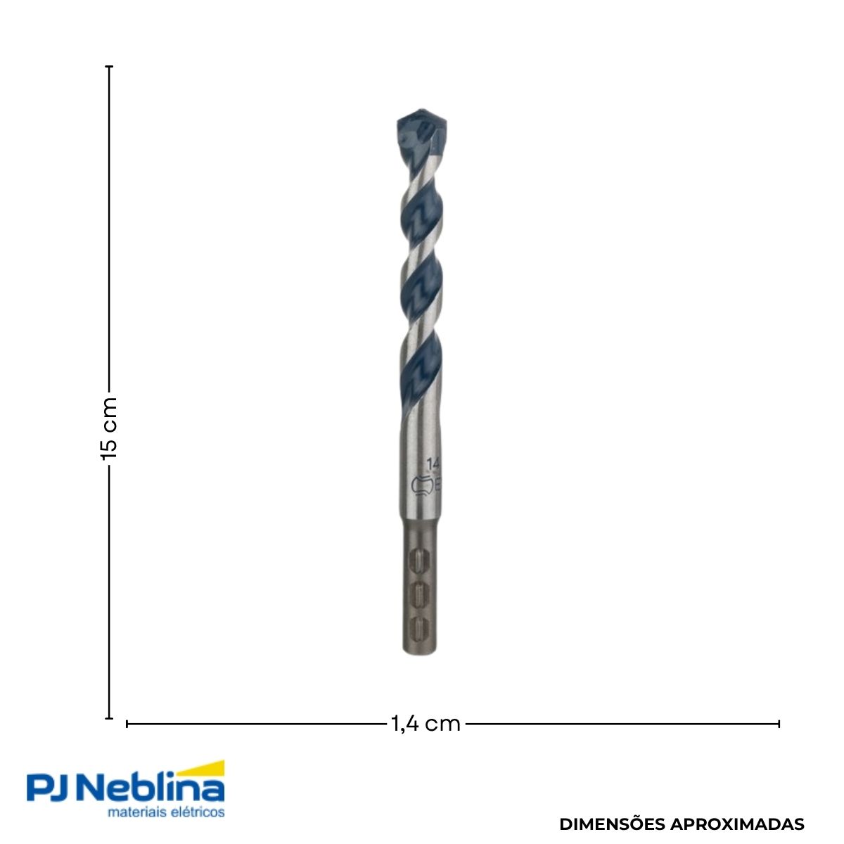 Broca Para Cyl-5 14,0 mm 150 mm - Bosch