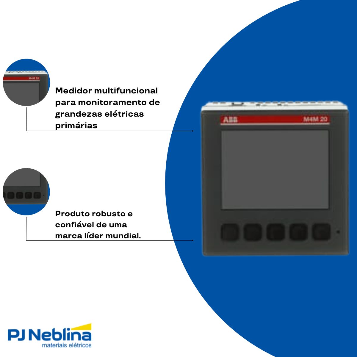 Medidor Multigrandeza Eletricas Tensao S/dispositivo Registr