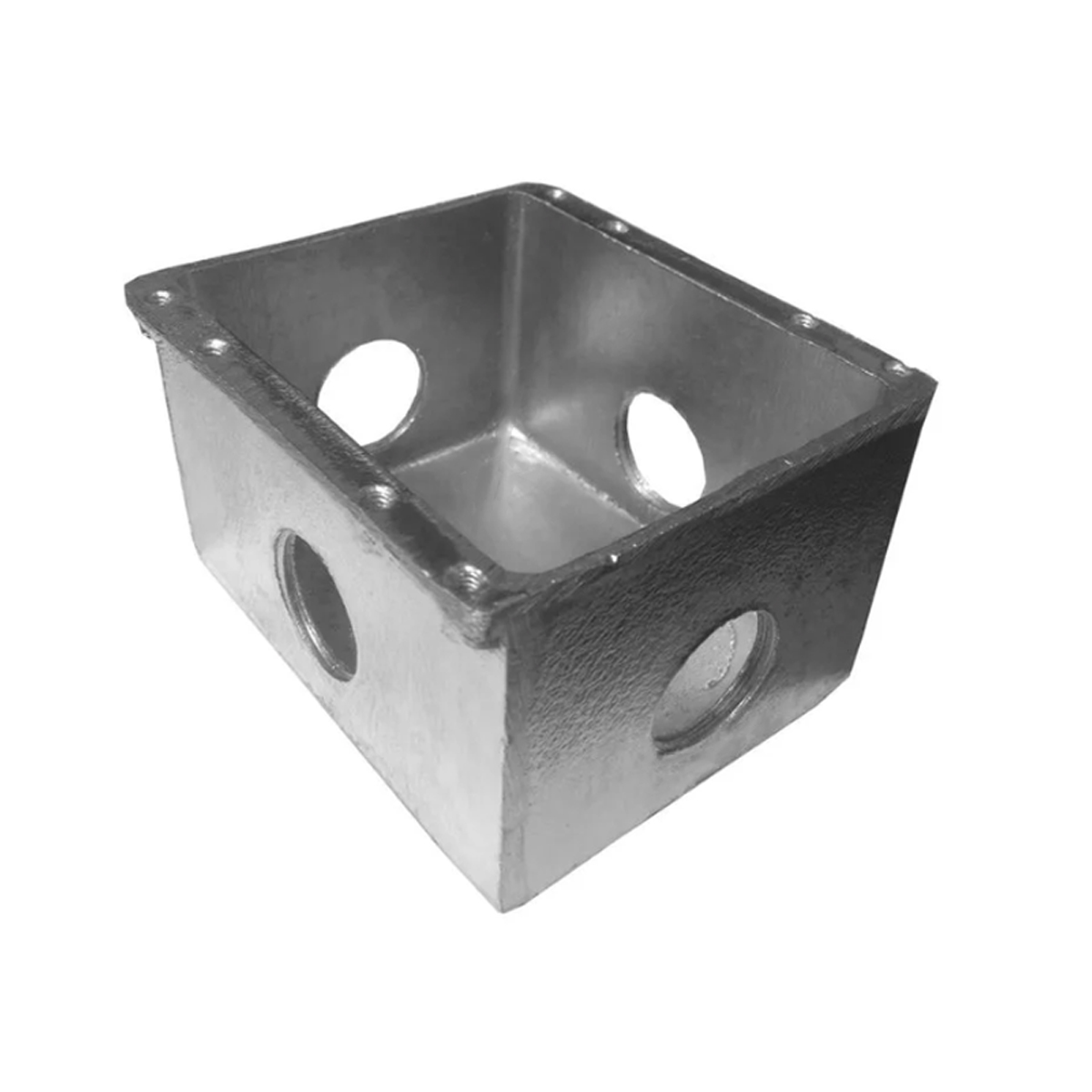 Caixa Piso Alta X 4x4 Alumínio 3/4 Polegadas Cps44a/x - Stampac
