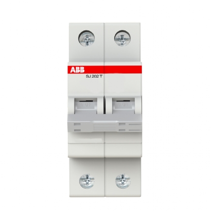 Disjuntor Mini Din Bipolar 50A Curva C 5Ka 440V SJ202T-C50 - ABB