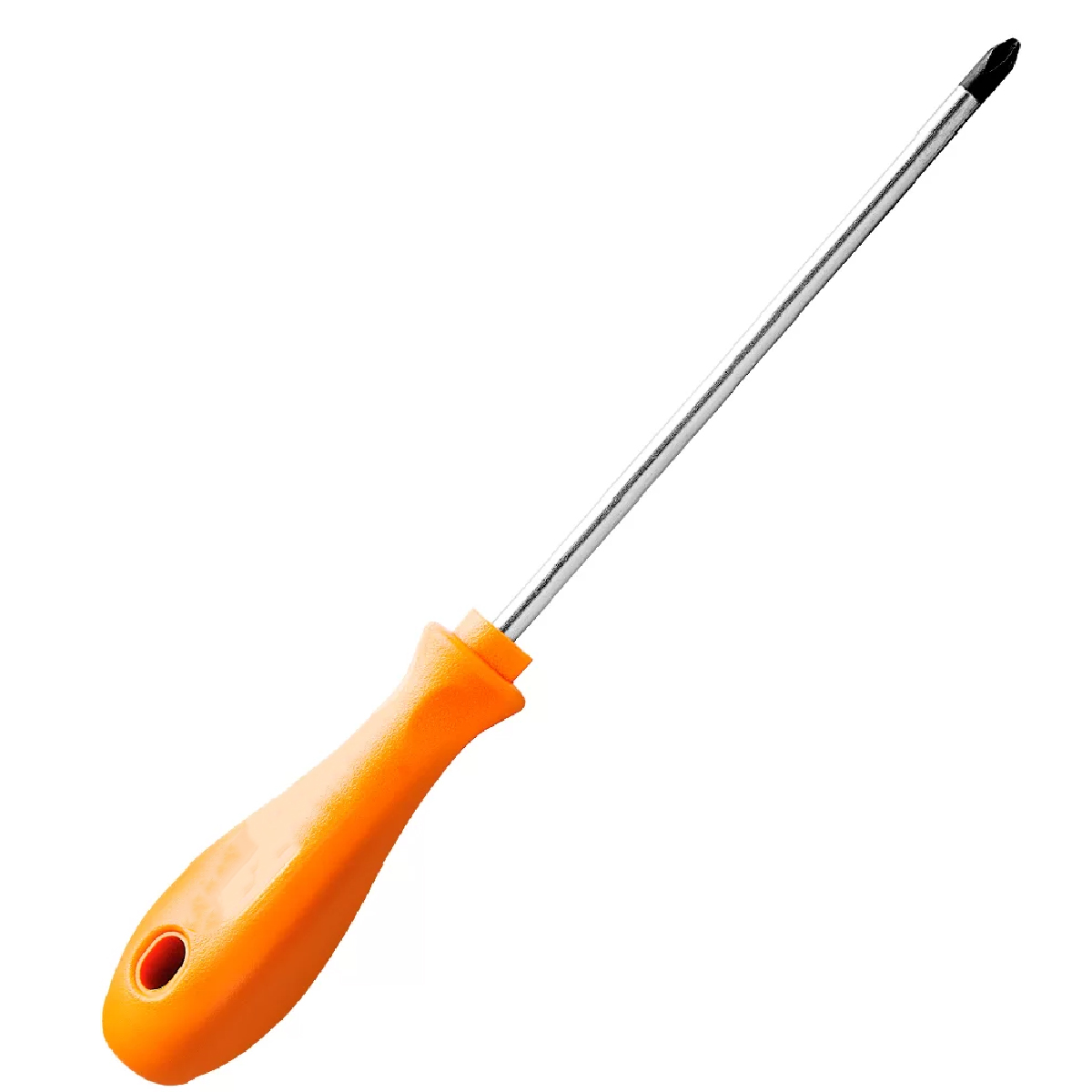 Chave Fenda Ponta Cruzada Philips Ph02 1/4x5Pol 6x125Mm Cabo Twister Laranja Magnetizada - Tramontina