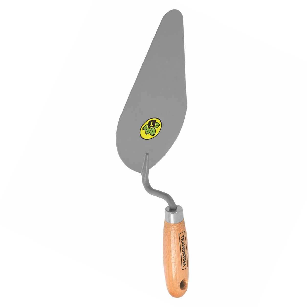 Colher De Pedreiro 8 Polegadas Aço Com Cabo Madeira - Tramontina
