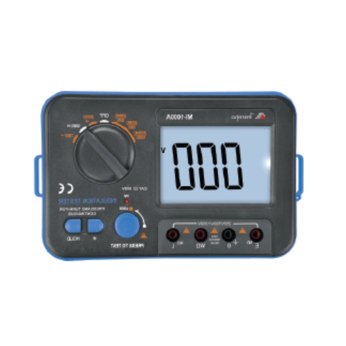 Megomêtro 3 1/2 Digital Cat III 600V 6øx 1,5V Aa MI-1000A Minipa