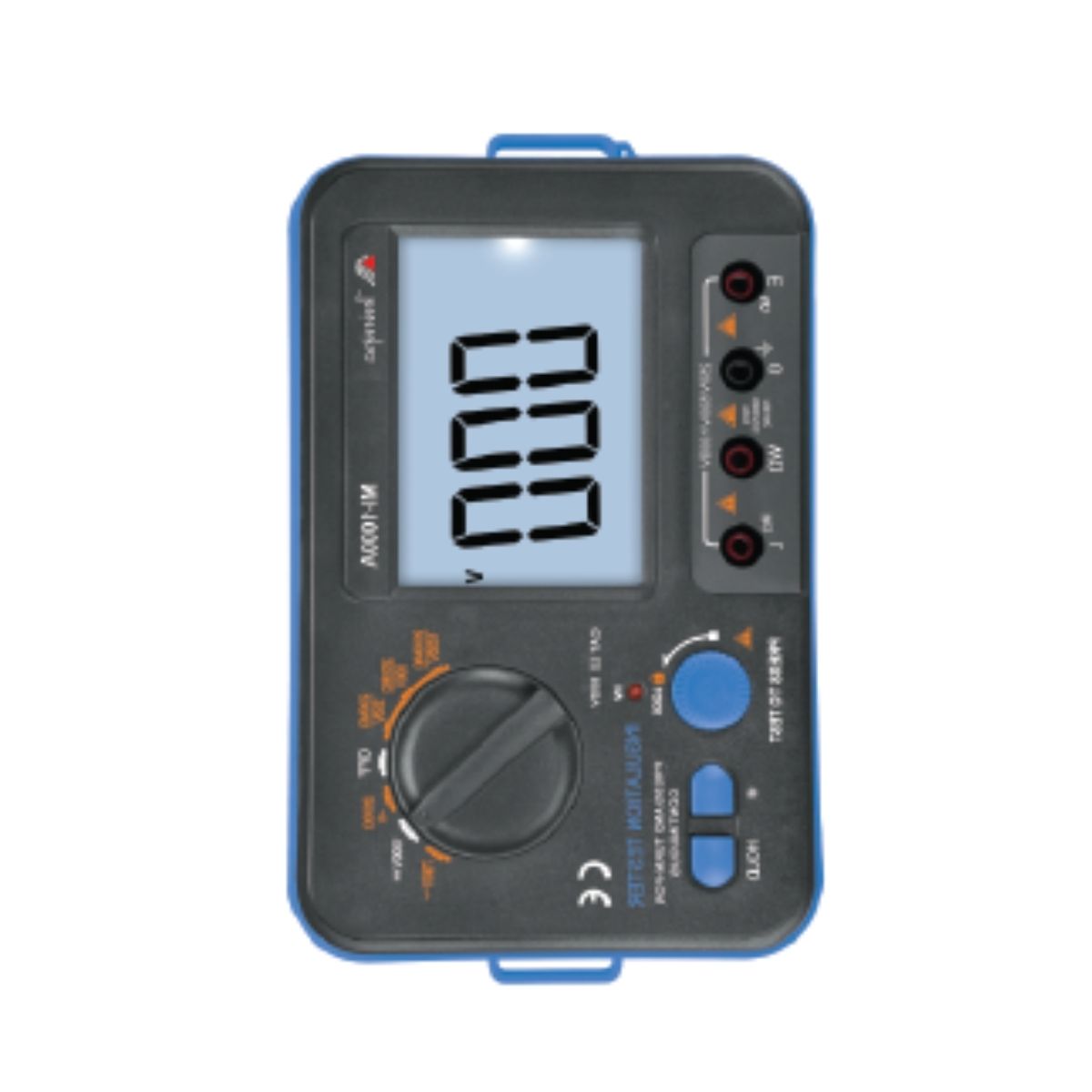 Megomêtro 3 1/2 Digital Cat III 600V 6øx 1,5V Aa MI-1000A Minipa