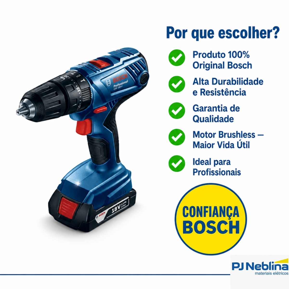 Parafusadeira Com Impacto 127A 54Nm 220V - Bosch