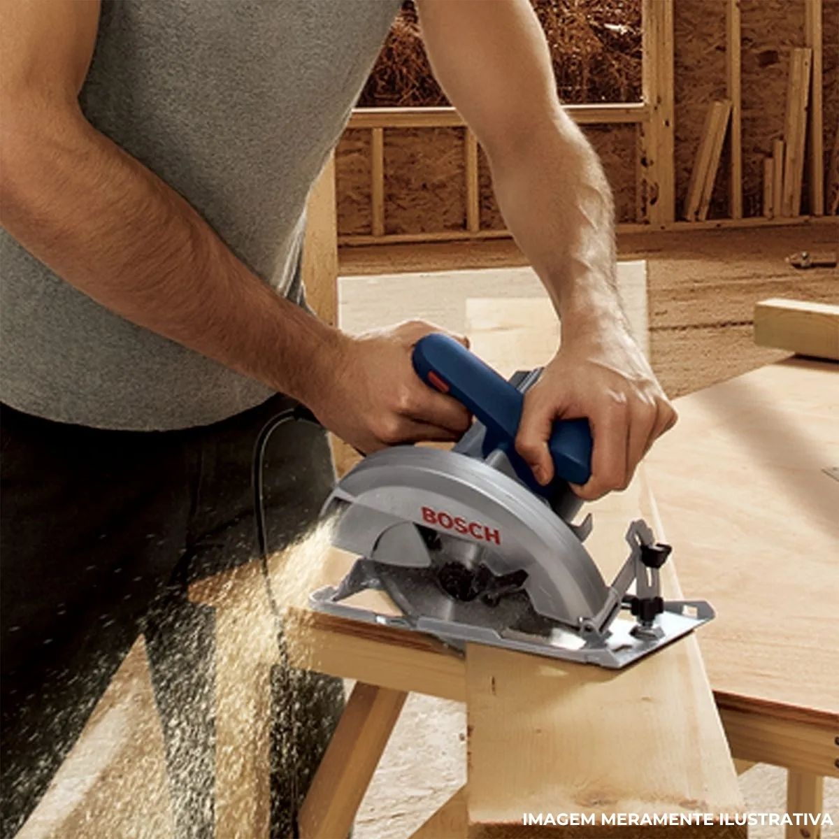 Serra Circular Manual 2000W 220V 5300 Rpm - Bosch