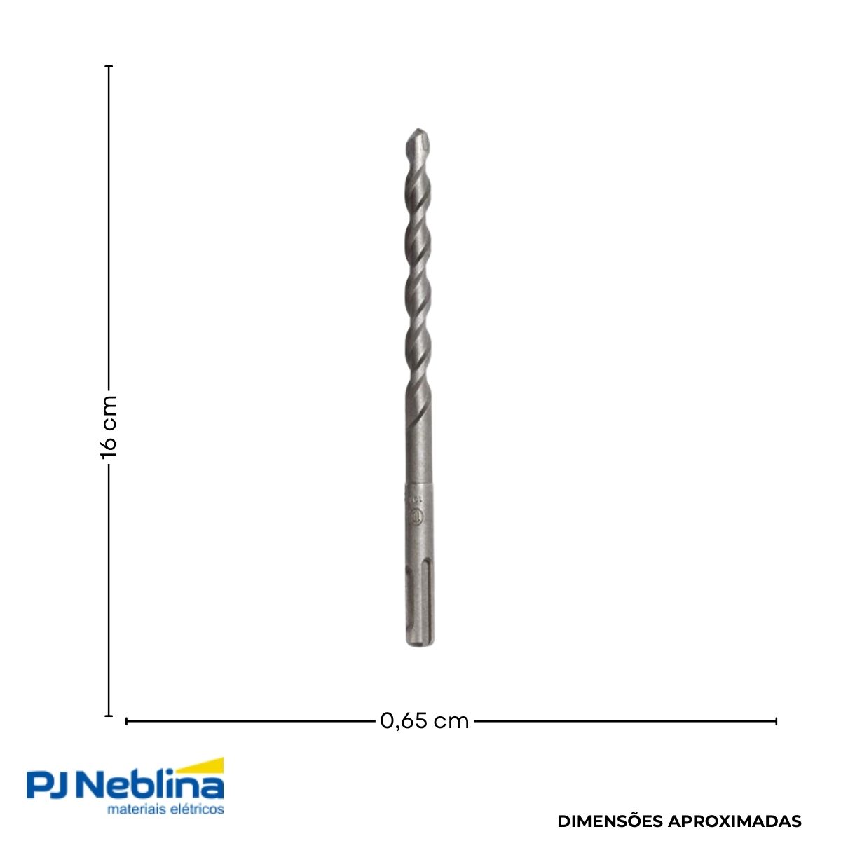 Broca Concreto Sds Plus 4C 6,5X160 mm - Bosch