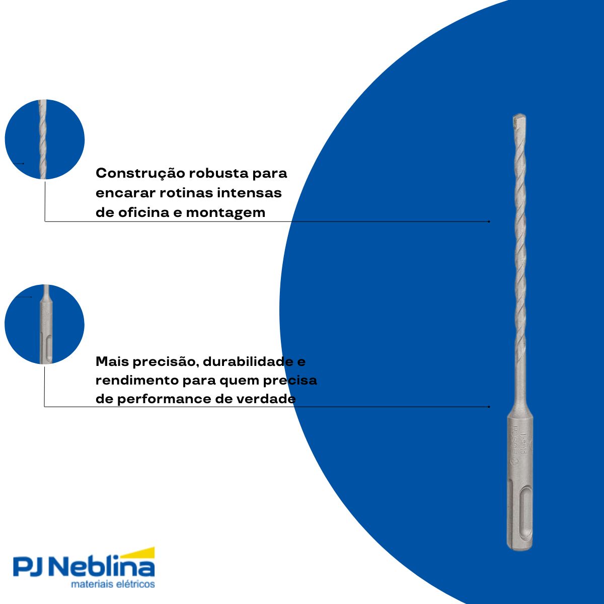 Broca Concreto Sds Plus 4C 5X160 mm - Bosch
