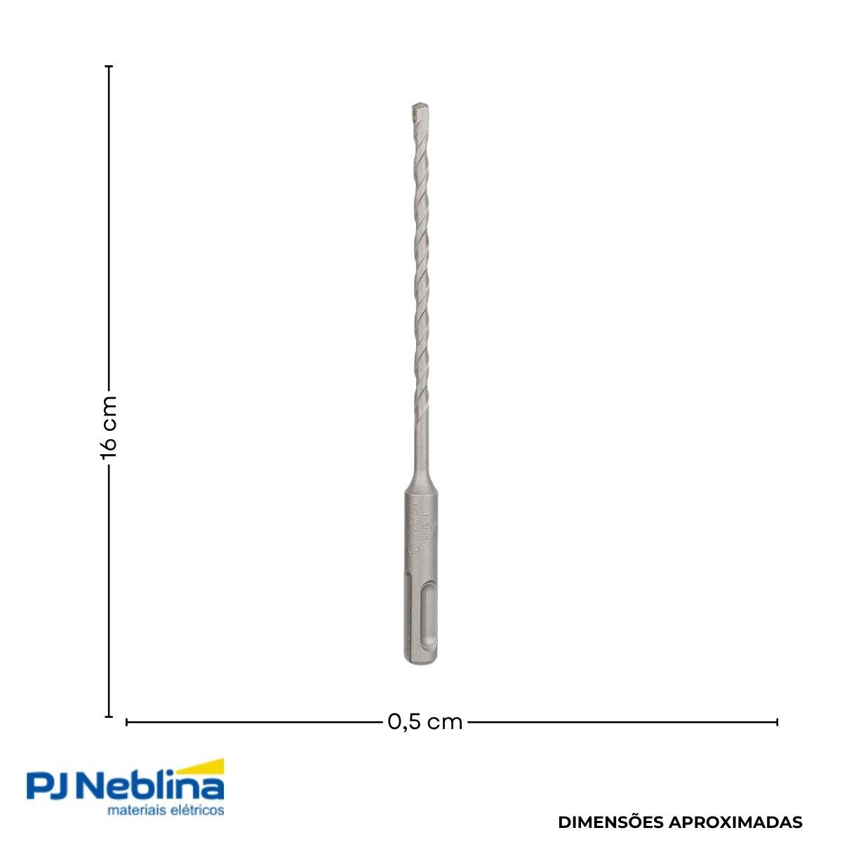 Broca Concreto Sds Plus 4C 5X160 mm - Bosch