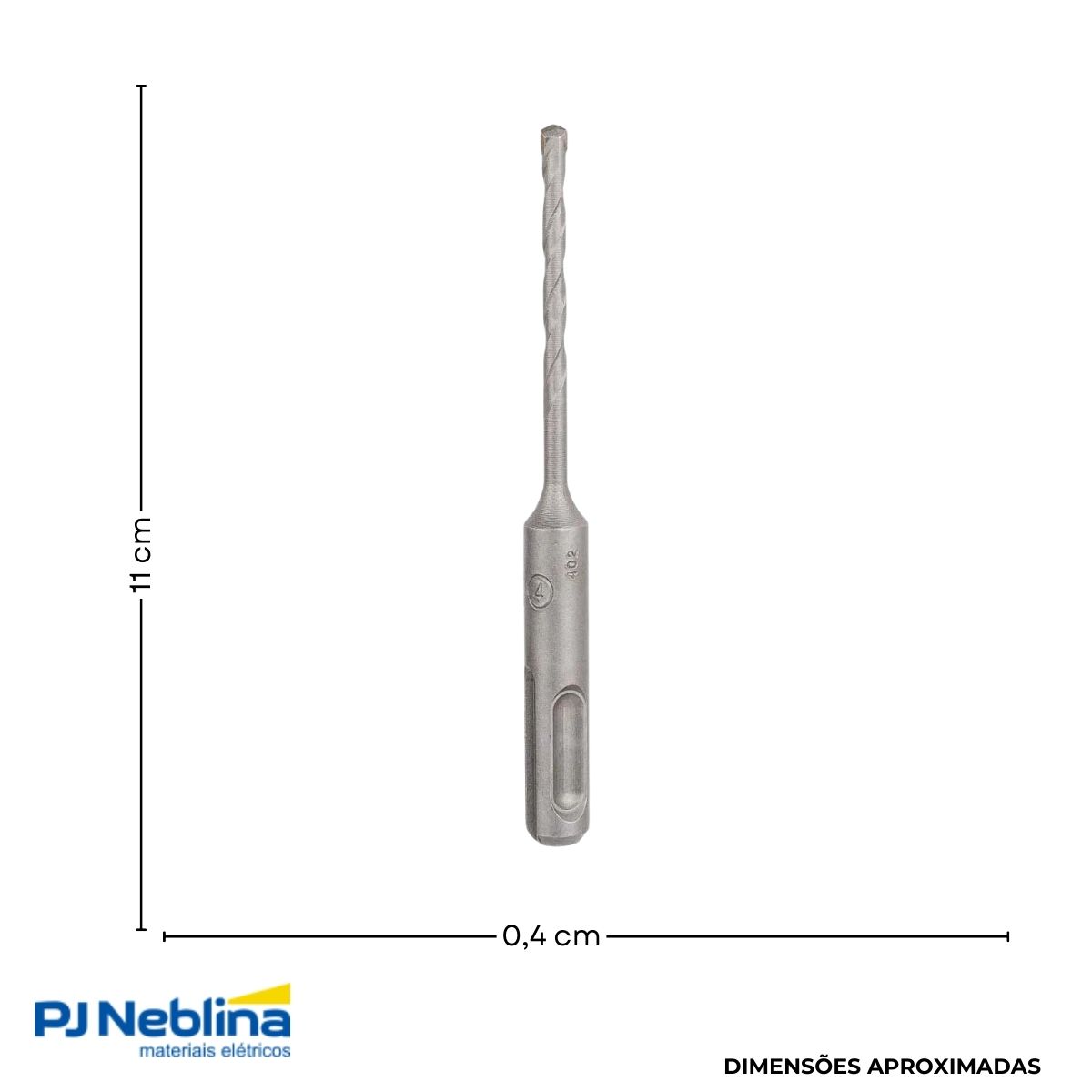 Broca Concreto Sds Plus 4C 4X110Mm Din 8039 - Bosch