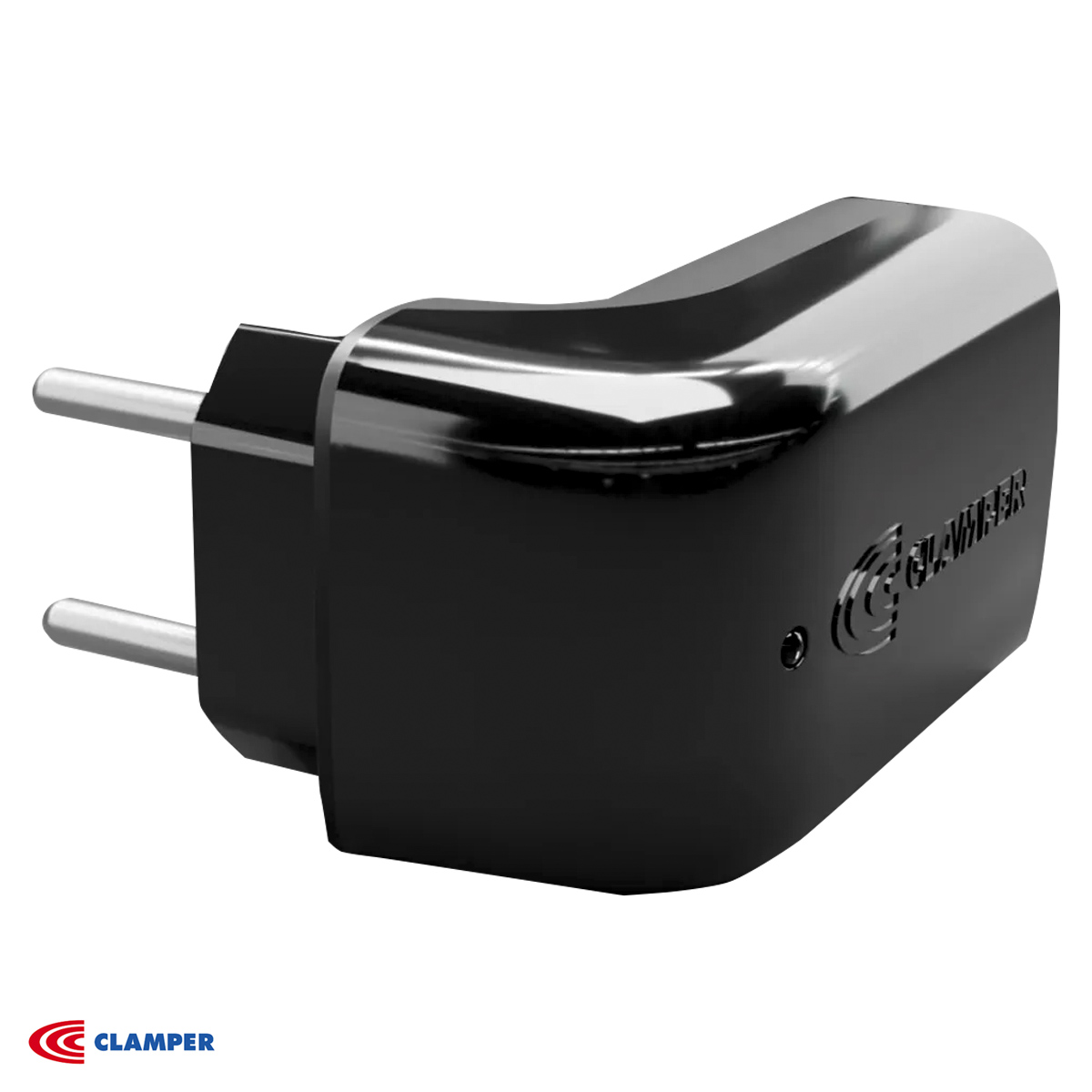 Protetor de Surtos/Raios DPS 2 Pinos 10A Preto - Clamper