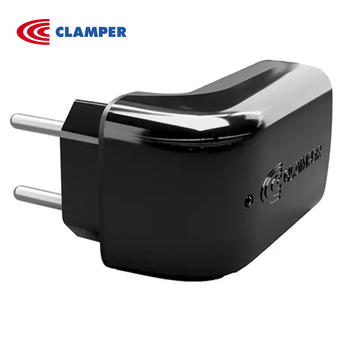 Protetor de Surtos/Raios DPS 2 Pinos 20A Preto - Clamper