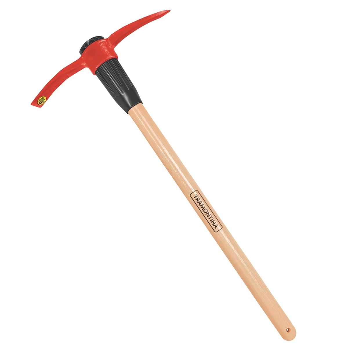 Ferramenta Picareta Estreita 4 Polegadas Aço Com Cabo 90Cm Madeira - Tramontina