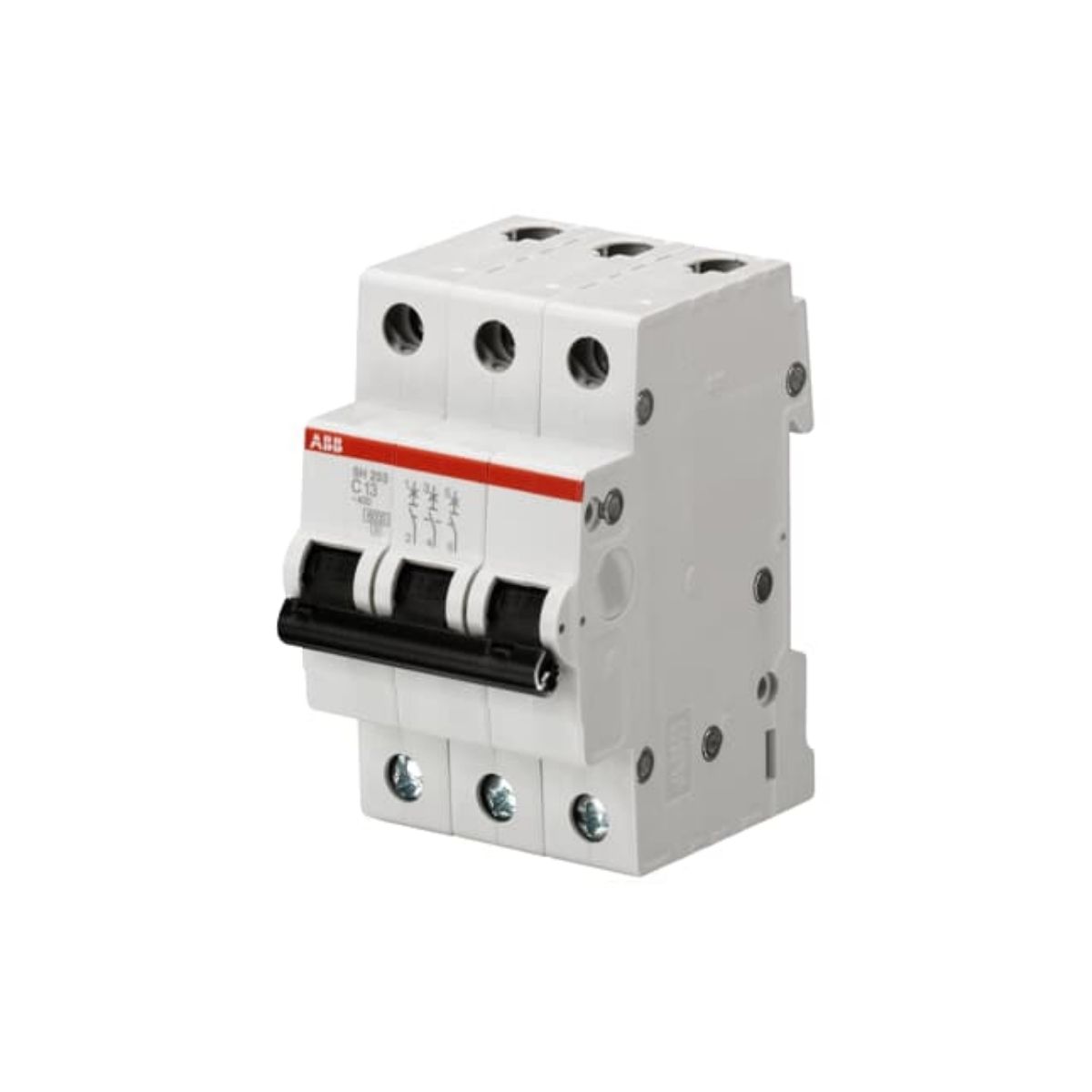 Disjuntor Mini Din Tripolar 32A Curva C 6Ka 400V - Abb