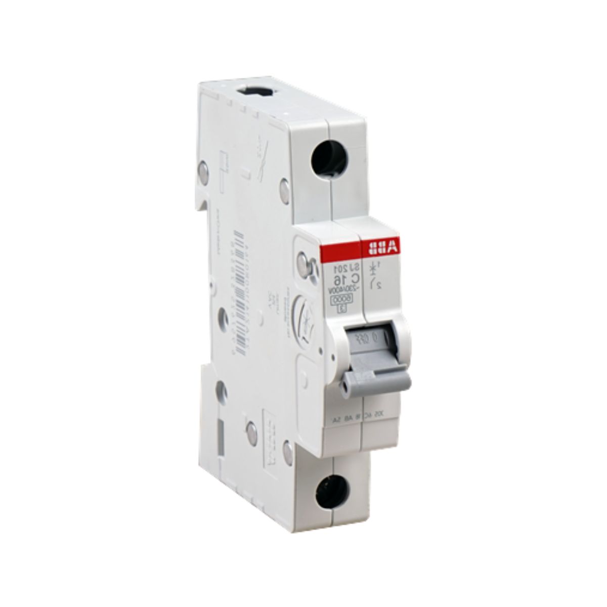 Disjuntor Mini Din Unipolar 6A Curva C 3Ka 127/230V - Abb