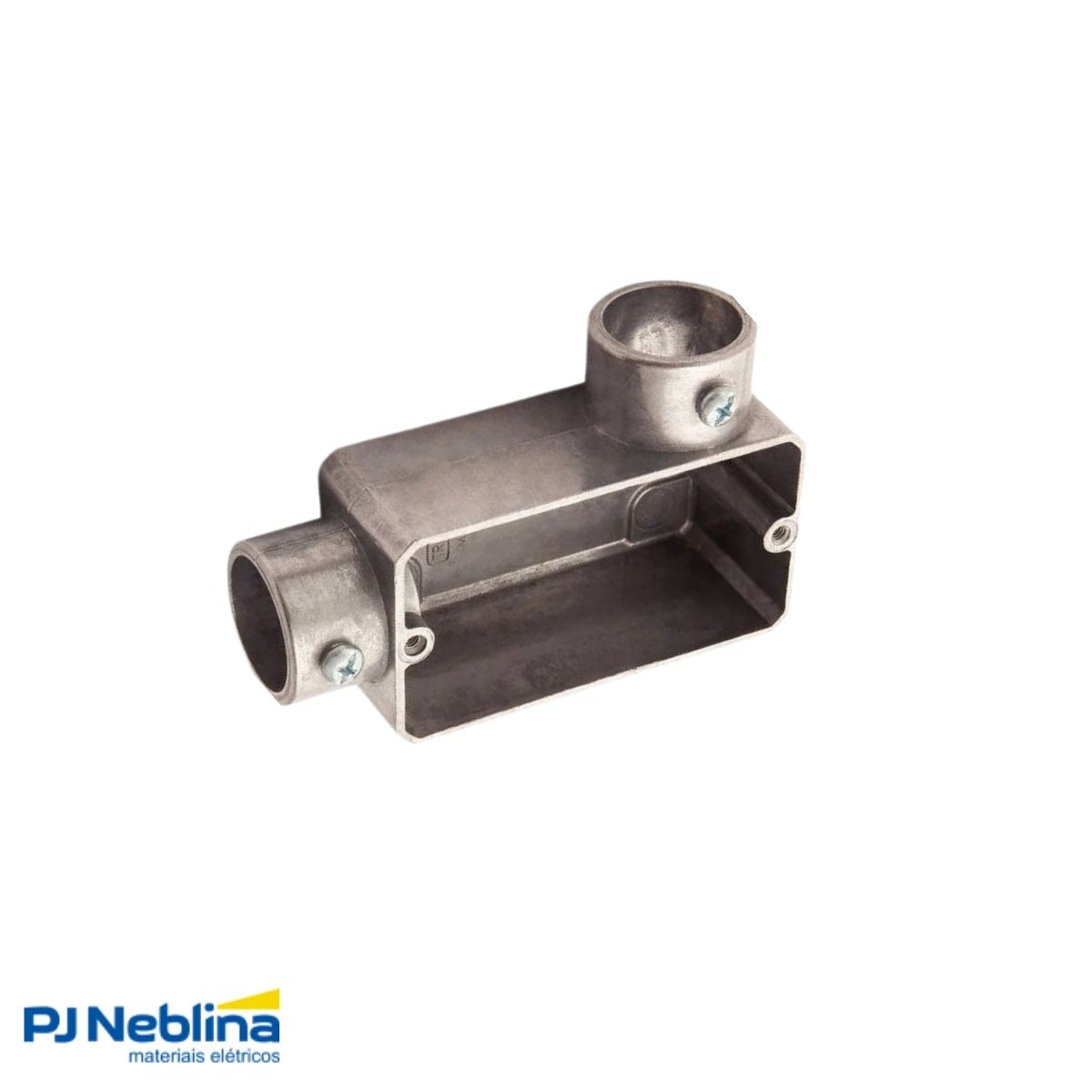Condulete Alumínio Fixo Tipo Lr 1Pol C/Rosca Bsp S/Pintura S/Tampa S/Vedação Tgvp (Ip54) - Wetzel