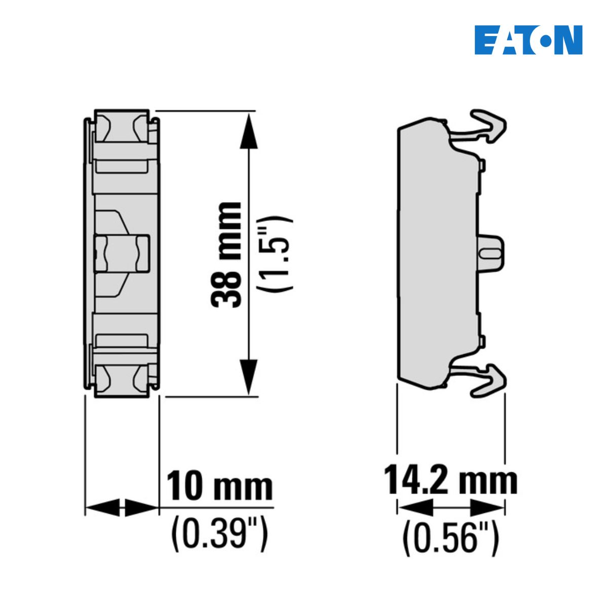 Bloco Comutação Elétrico Compacto 1Na 230Vca 180791 - Eaton