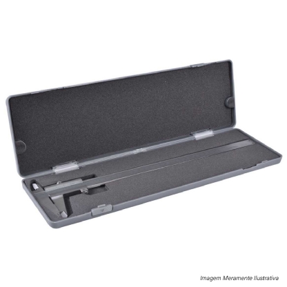 Paquímetro Universais 0,05mm/1/128 Graduação 300mm/12 Polegadas - Digimess