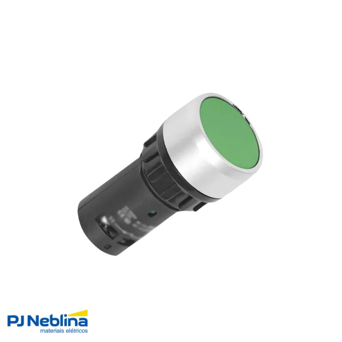 Botão Comando Pulsador Faceado Redondo 22 mm Plástico Vd 1Na+1Nf - Siemens