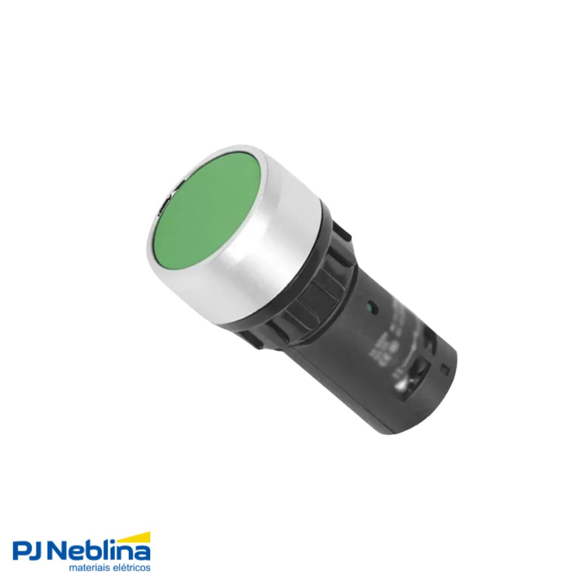 Botão Comando Pulsador Faceado Redondo 22 mm Plástico Vd 1Na+1Nf - Siemens