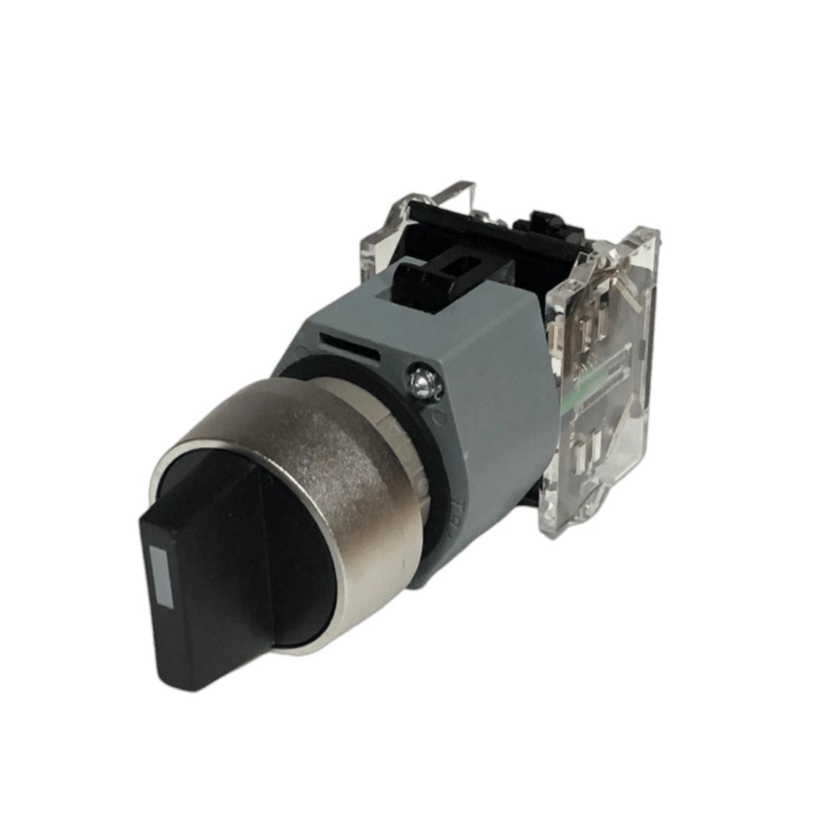 Botão Comutador Knob Curto 2 Posições Fixas 90G 22Mm Metálico Preto 1Na 3SB71302AA101BA0 - Siemens