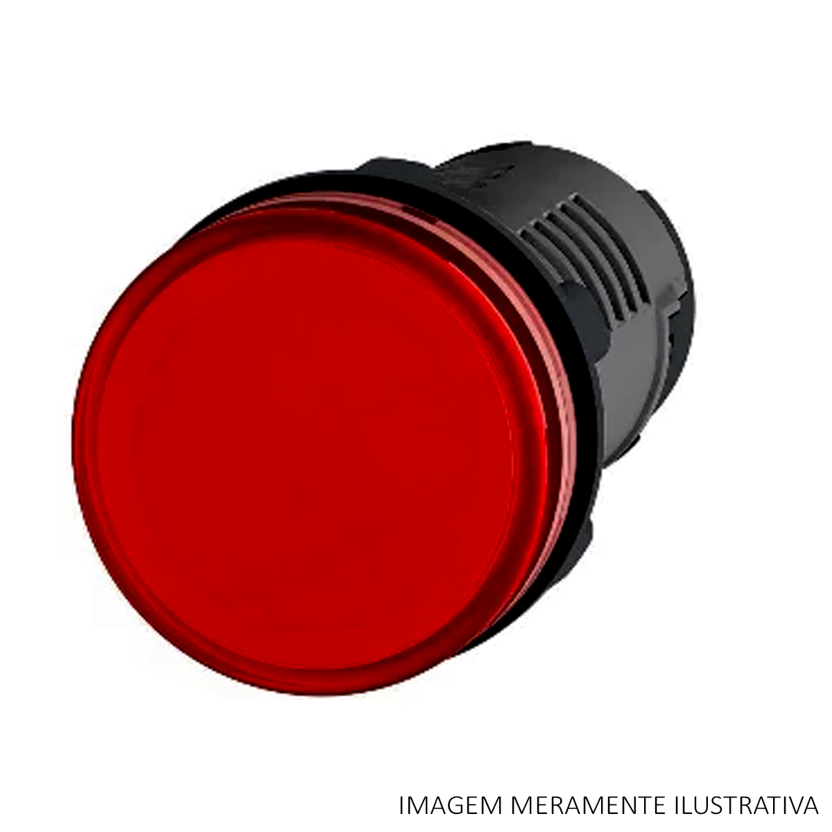 Sinaleiro Monobloco Led Plástico Vermelho 220V 3Sb7 22Mm 3SB72166AA201AA0 - Siemens