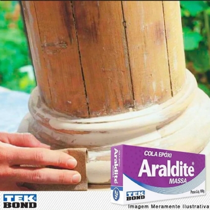 Cola Epoxi Araldite Massa 100G - Tek Bond