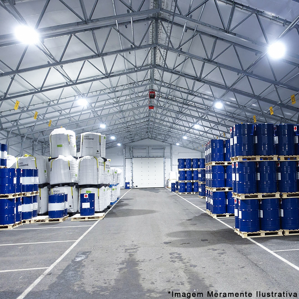 Lâmpada Led Bulbo Alta Potência T100 40W Bivolt E27 6500K Luz Branca - Bronzearte