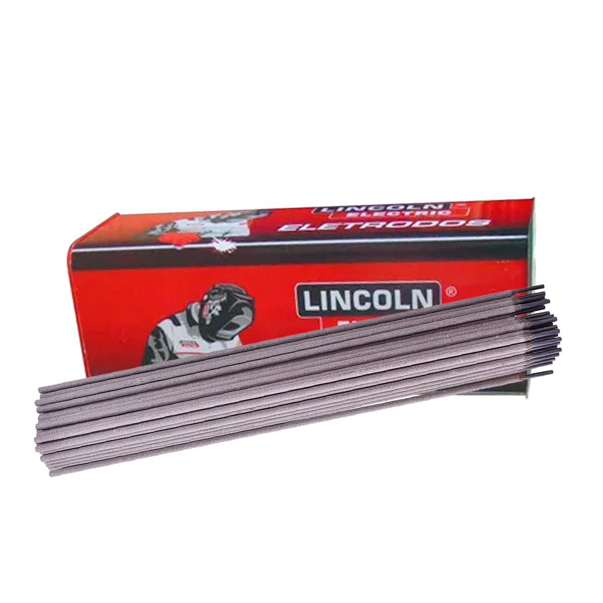 Eletrodo Solda Revestido 4,00Mm 450Mm Aço Carbono E7018-1 Lata Com 25Kg - Lincoln