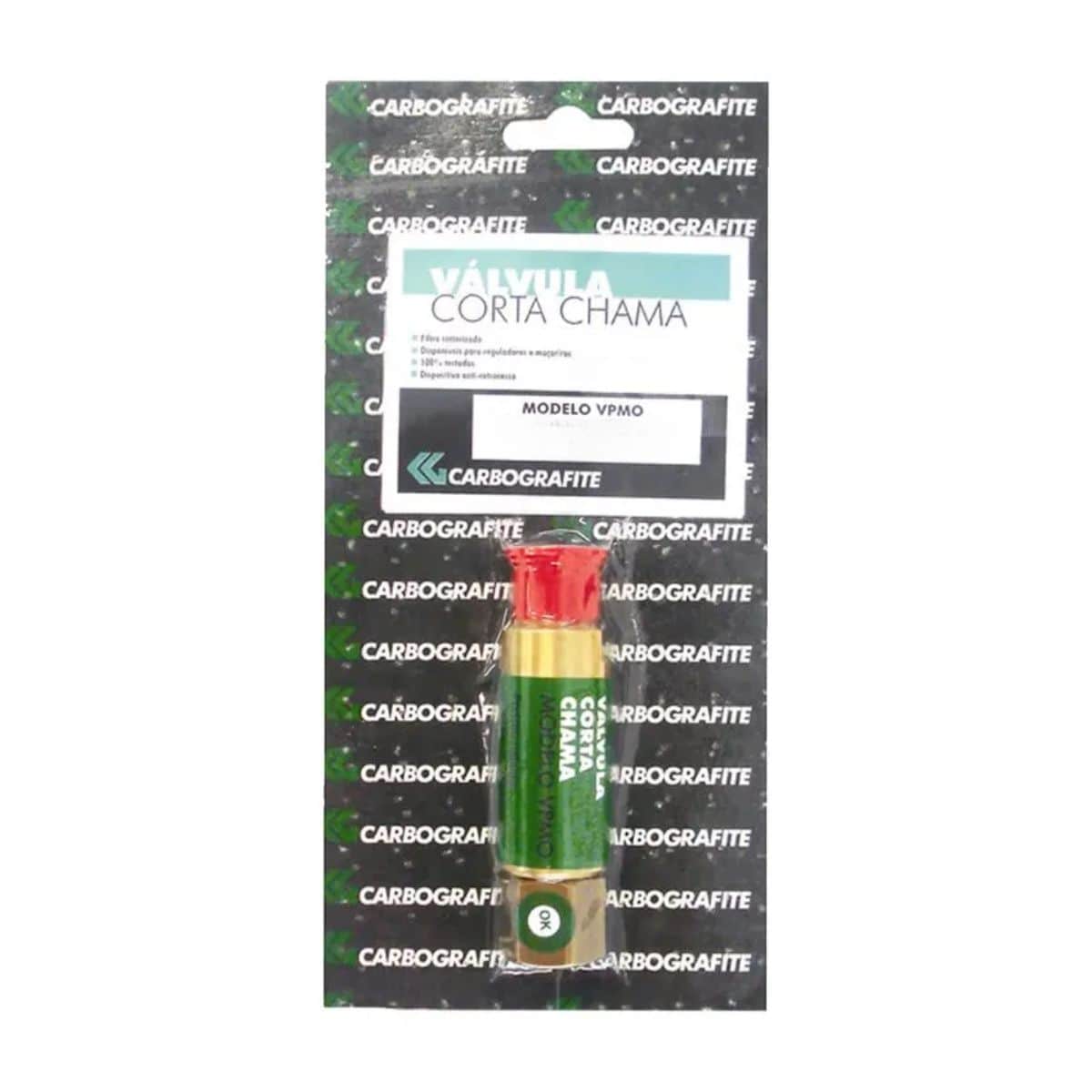 Válvula Corta Chamas VPMO Carbografite