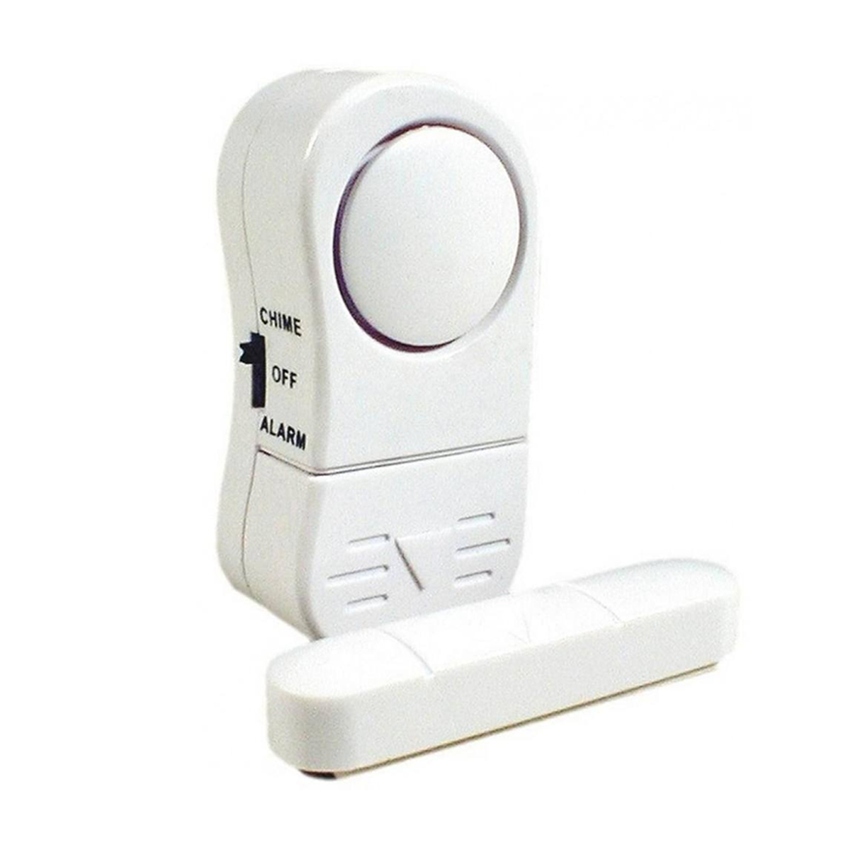 Alarme Magnético De Portas E Janelas Vigia Criança Branco Kit 2 Peças 6003 - Dni