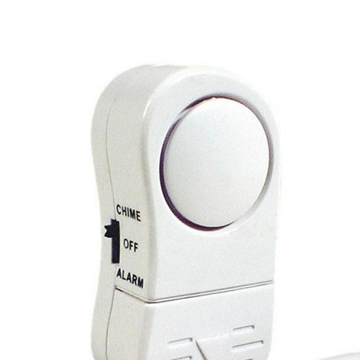 Alarme Magnético De Portas E Janelas Vigia Criança Branco Kit 2 Peças 6003 - Dni