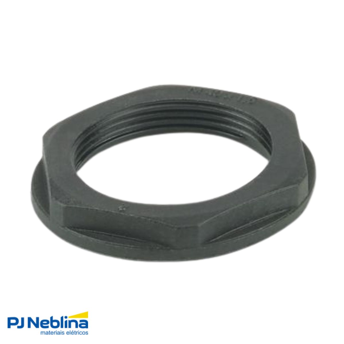 Contra Porca Prensa Cabo 39X36Mm Poliamida Pg21 Preto - Phoenix