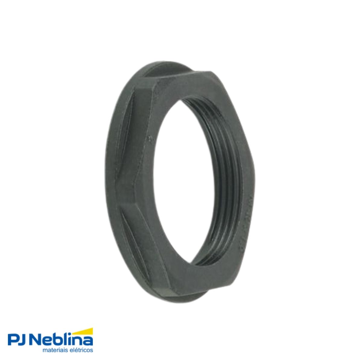 Contra Porca Prensa Cabo 39X36Mm Poliamida Pg21 Preto - Phoenix