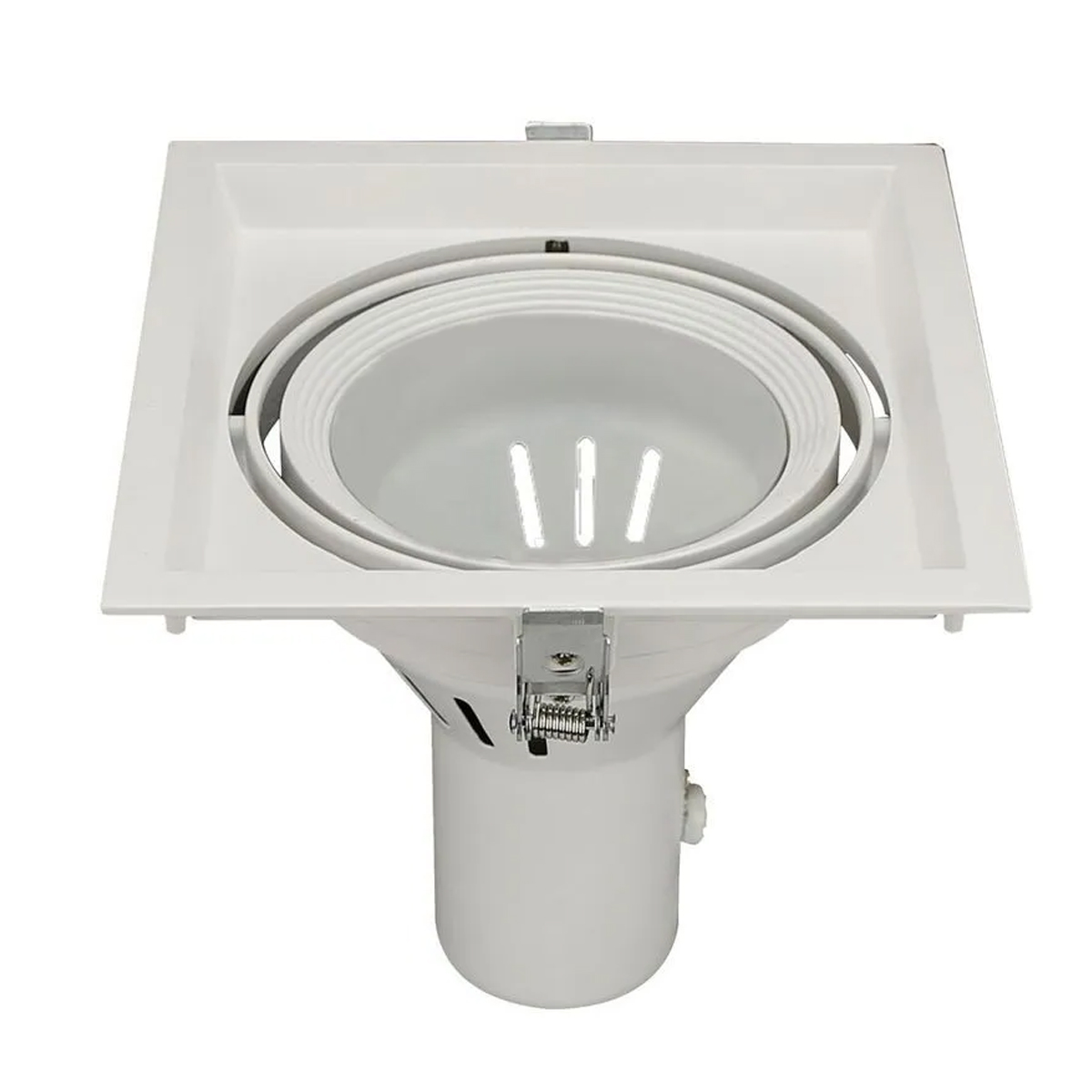 Luminária Spot Embutir Quadrado Branco Para Lâmpada Par30 E27 Bivolt 7015472 - Ledvance