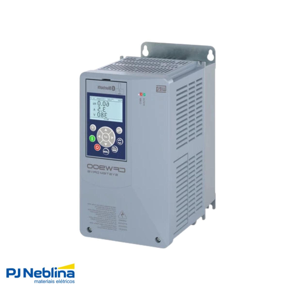 Inversor Frequência Trifásico 380-480V 50/60Hz 8A 3Kw C/Filtro - Weg