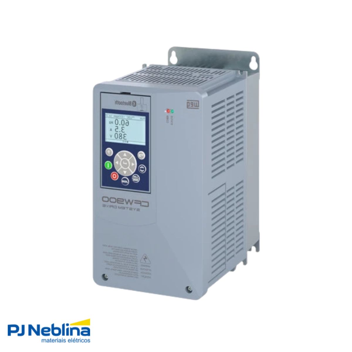 Inversor Frequência Trifásico 380-480V 50/60Hz 17A 7,5Kw C/Filtro - Weg