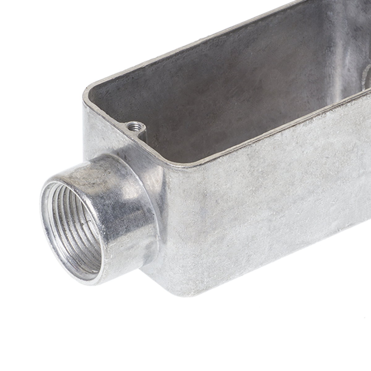 Condulete Alumínio Fixo Tipo C 3/4 Polegadas Com Rosca Bsp Sem Tampa Sem Vedação - Wetzel