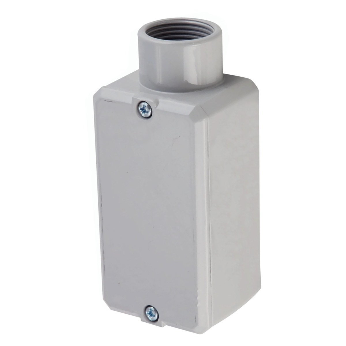 Condulete Pvc Fixo Tipo E 2 Polegada Com Rosca Bsp Com Tampa Com Vedação Ip54 - Wetzel