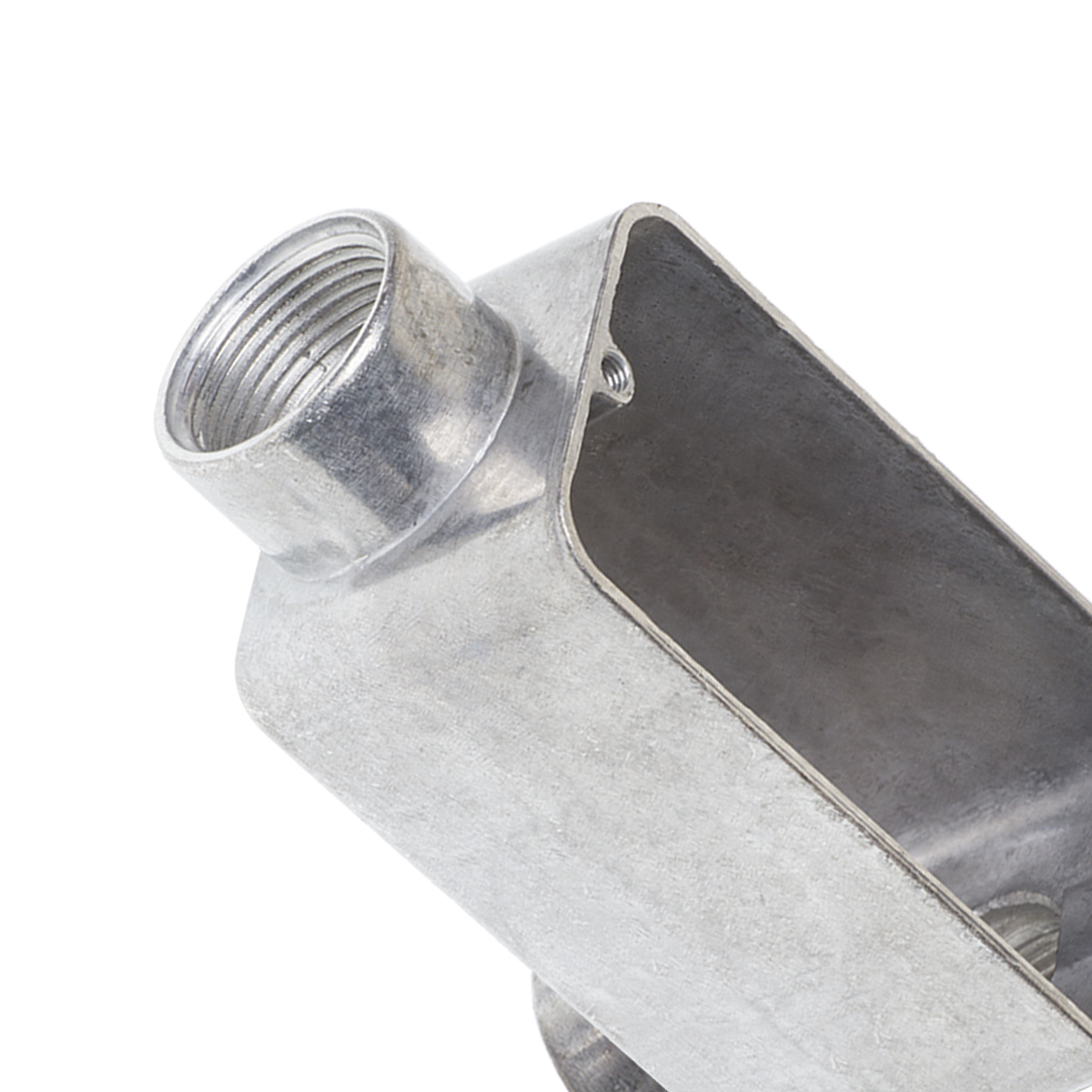 Condulete Alumínio Fixo Tipo Lb 1 Polegada Com Rosca Bsp Sem Pintura Sem Tampa Sem Vedação - Wetzel