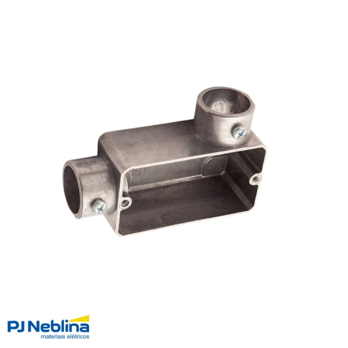 Condulete Alumínio Fixo Tipo Lr 3/4 C/Rosca Bsp S/Pintura S/Tampa S/Vedação - Wetzel