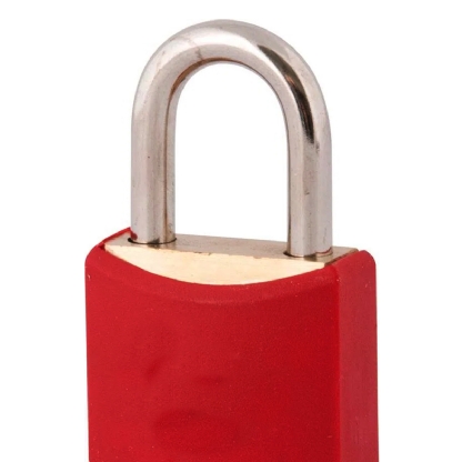 Cadeado Cores Sm Lt-25mm Vermelho - Pado