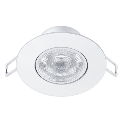 Luminária Spot Led Embutir Redonda 4,2W Bivolt 2700K Luz Amarela - Philips