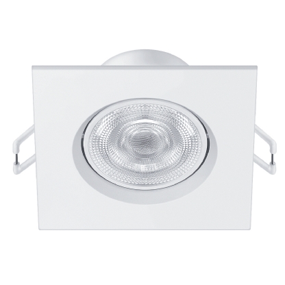 Luminária Spot Led Embutir Quadrada 4,2W Bivolt 6500K Luz Branca - Philips