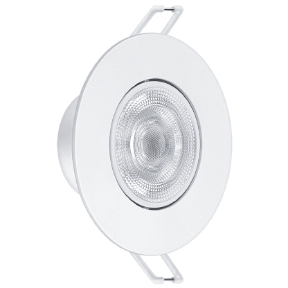 Luminária Spot Led Embutir Redonda 6,2W Bivolt 2700K Luz Amarela - Philips